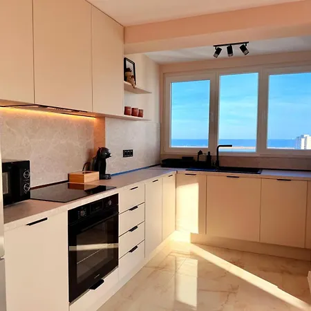 Zornitsa Panoramic Sea View & Luxury Design شقة بورغاس